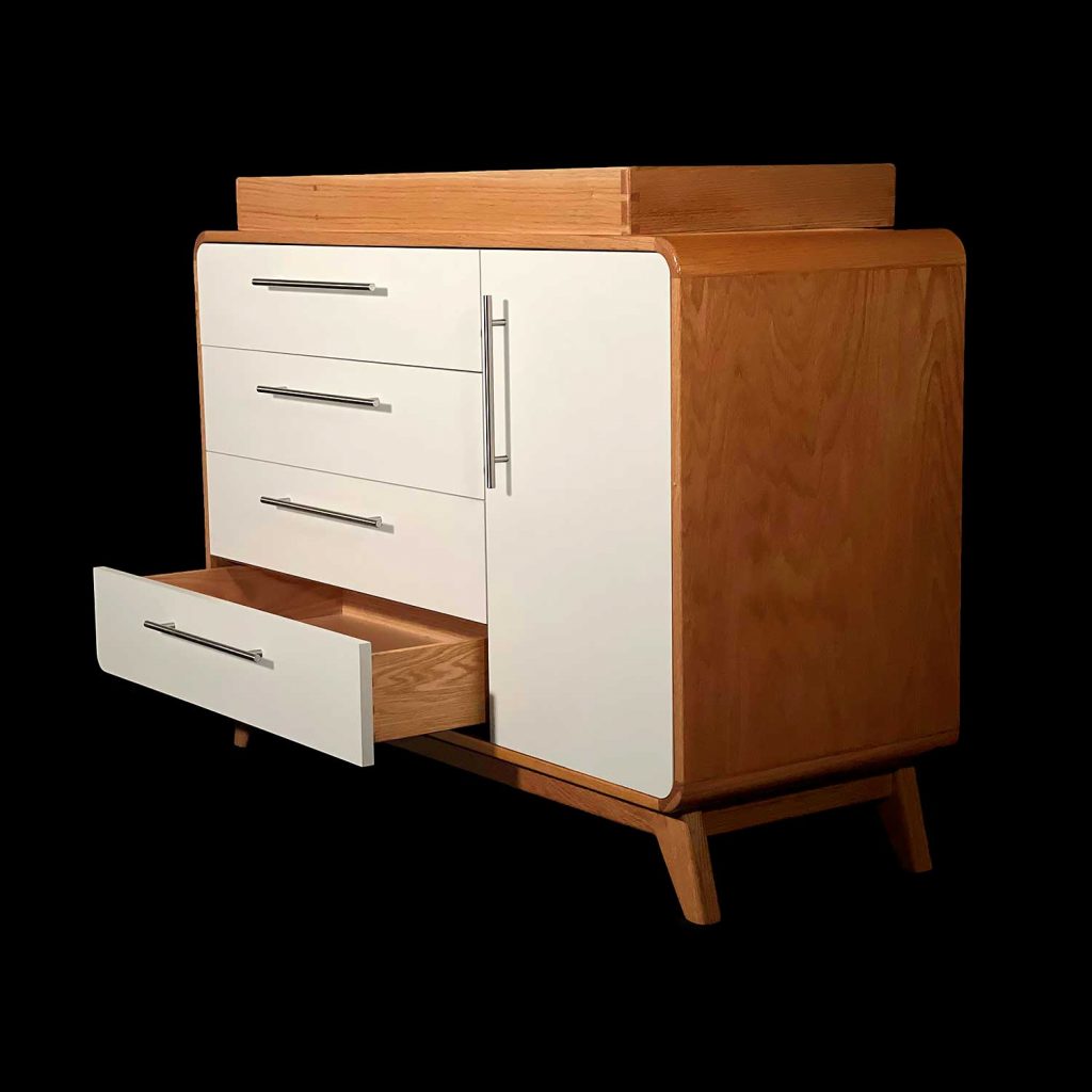 Kinderset Dresser and Changing Table | McDermott Designs, high end custom furniture in Pittsfield in the Berkshire Mountains of Western Massachusetts