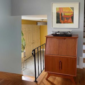 Vinyl Record Cabinet Cabinet | McDermott Designs, high end custom furniture design in Pittsfield in the Berkshire Mountains of Western Massachusetts