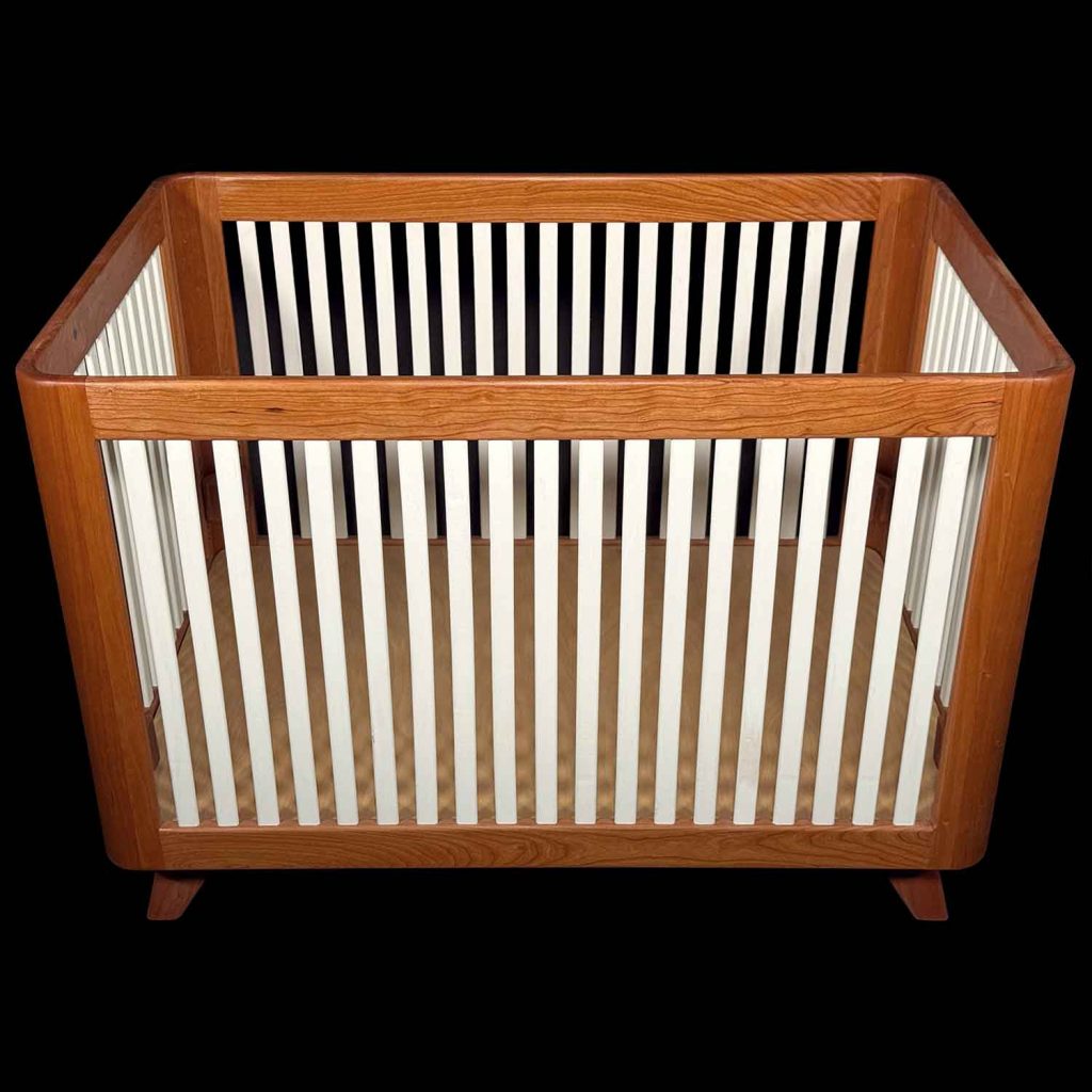 Kinderset Crib | McDermott Designs, high end custom furniture in Pittsfield in the Berkshire Mountains of Western Massachusetts