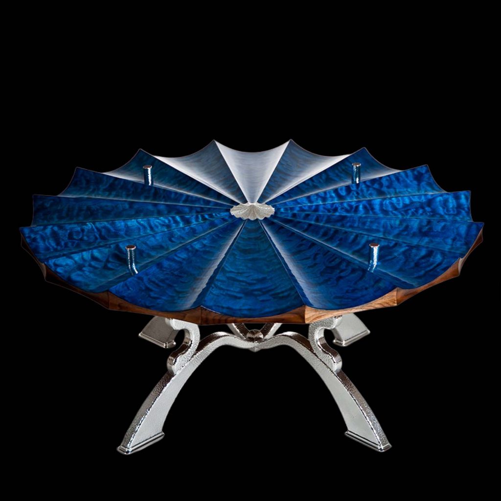 Parasol Coffee Table | McDermott Designs, high end custom furniture in Pittsfield in the Berkshire Mountains of Western Massachusetts