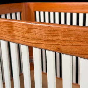 Kinderset Crib | McDermott Designs, high end custom furniture in Pittsfield in the Berkshire Mountains of Western Massachusetts