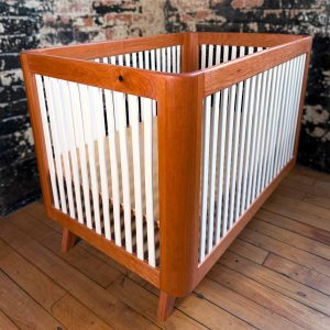 Kinderset Crib | McDermott Designs, high end custom furniture in Pittsfield in the Berkshire Mountains of Western Massachusetts